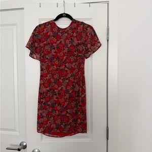 House of Harlow 1960 x Revolve Red Floral Mini Dress